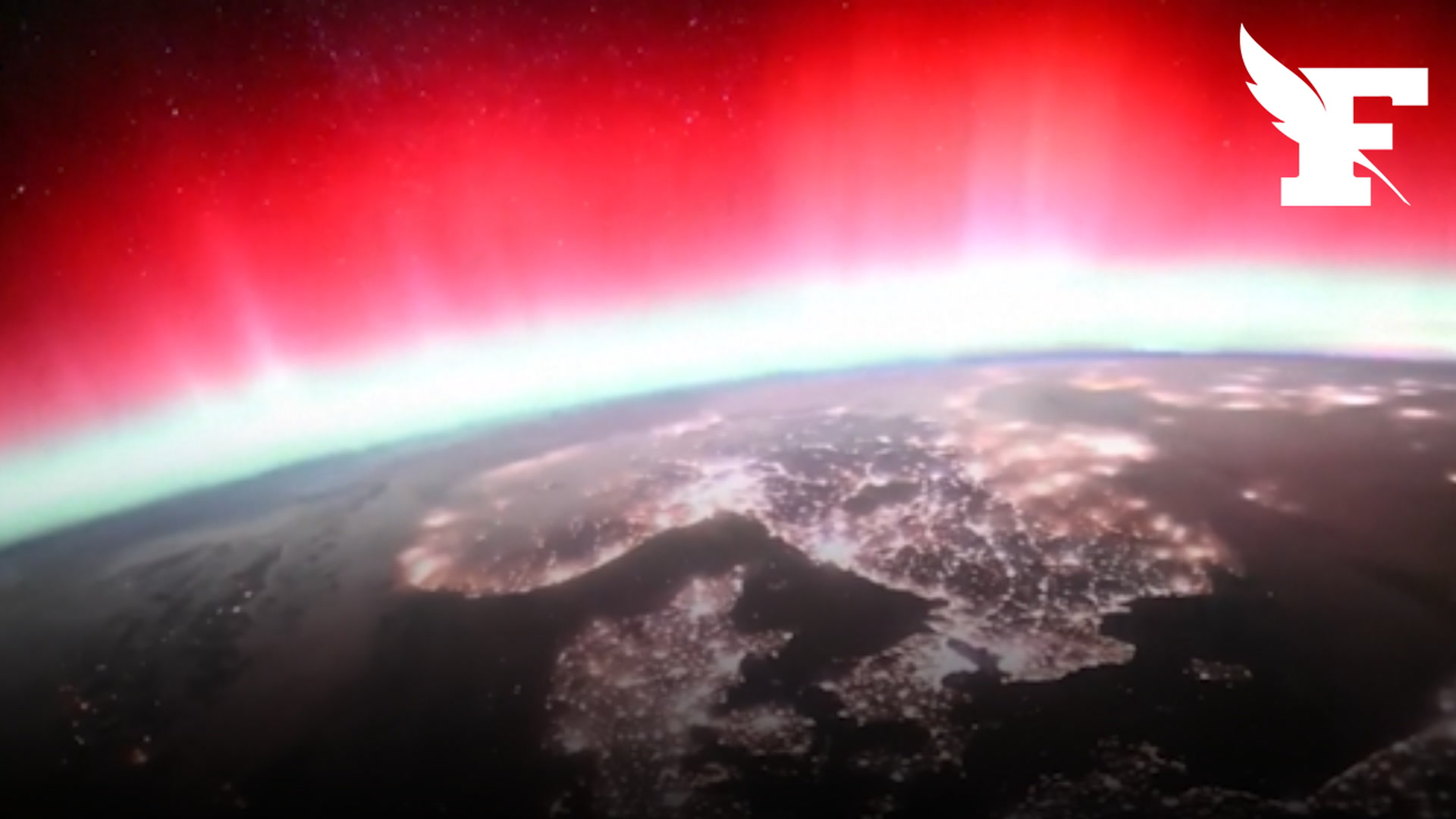 Les images éblouissantes d’une aurore boréale filmées depuis l’ISS