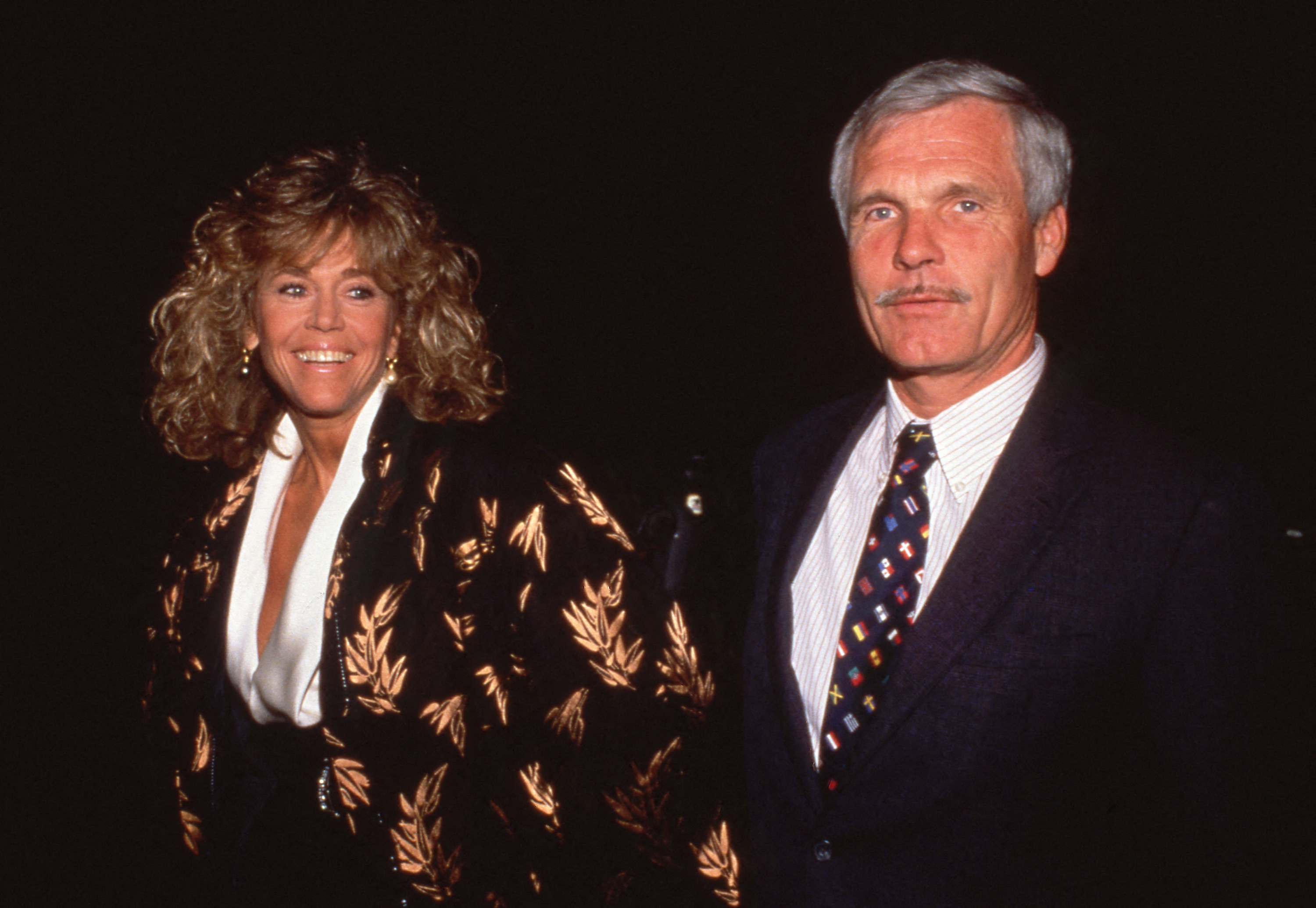 Jane Fonda rend un poignant hommage à son ex-mari Ted Turner, «pirate intrépide» et «profondément romantique»