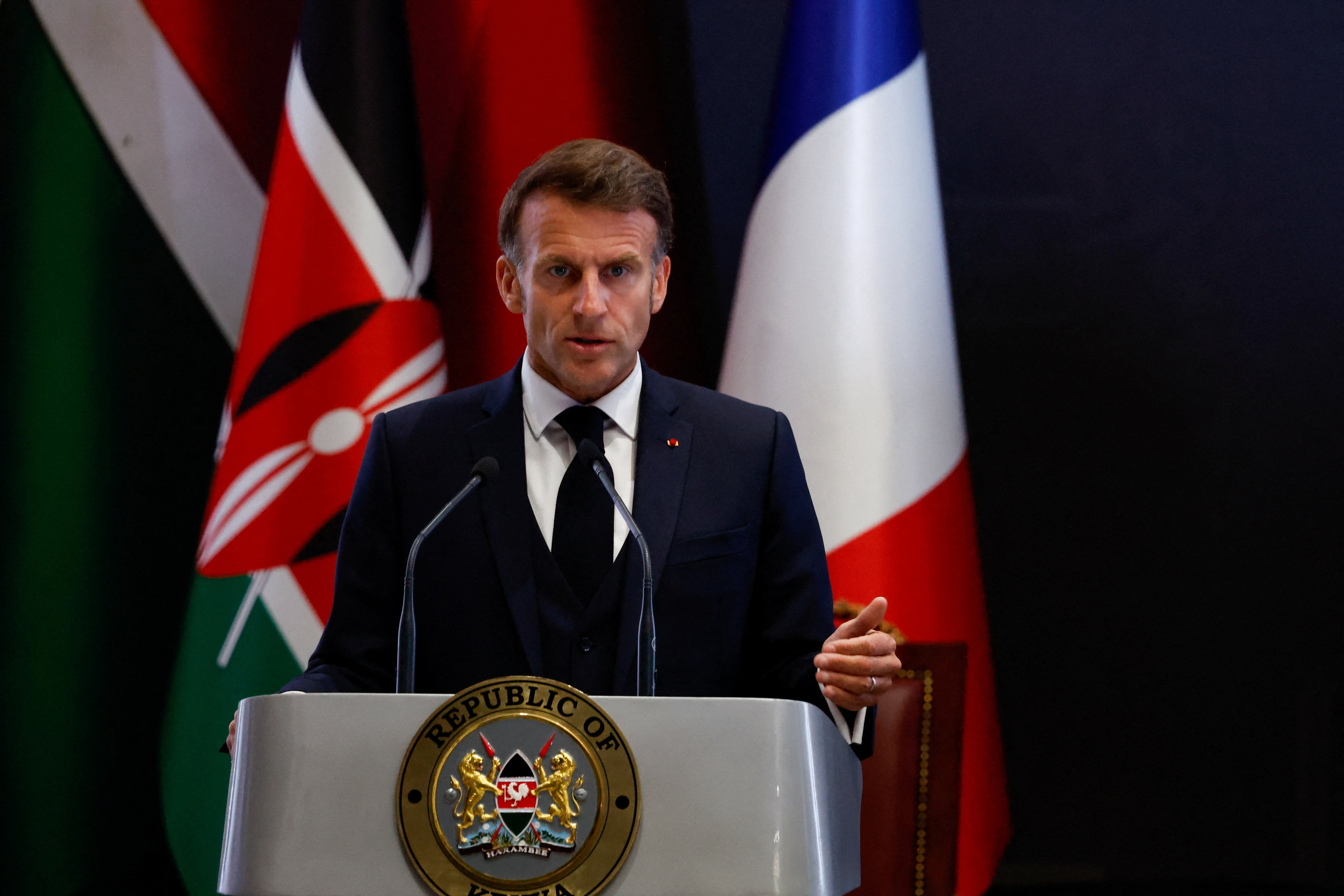 À Nairobi, Macron affirme que l'époque du «pré carré» français en Afrique est «terminée» depuis 2017