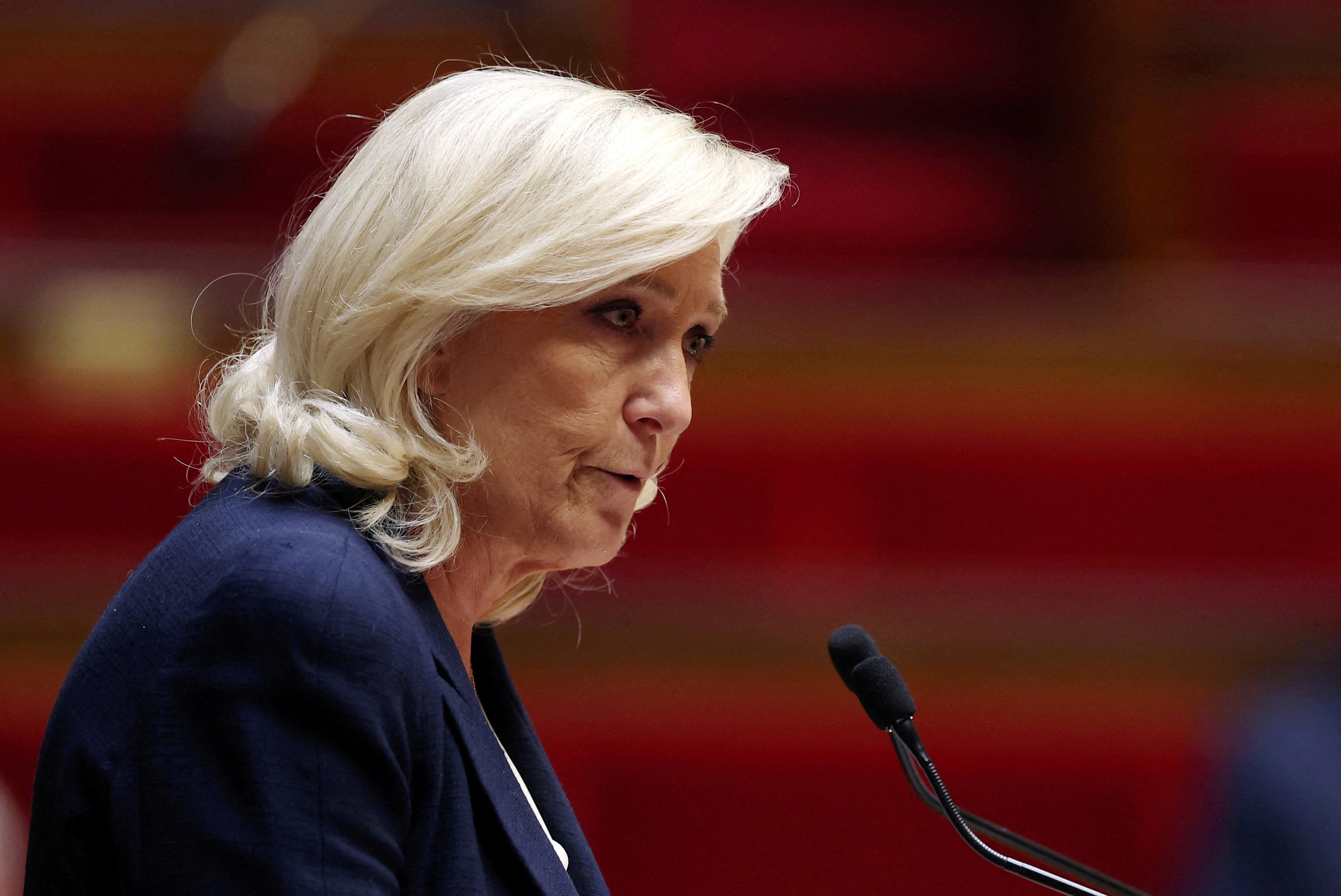 Retraites : Marine Le Pen favorable à une part de capitalisation «volontaire»