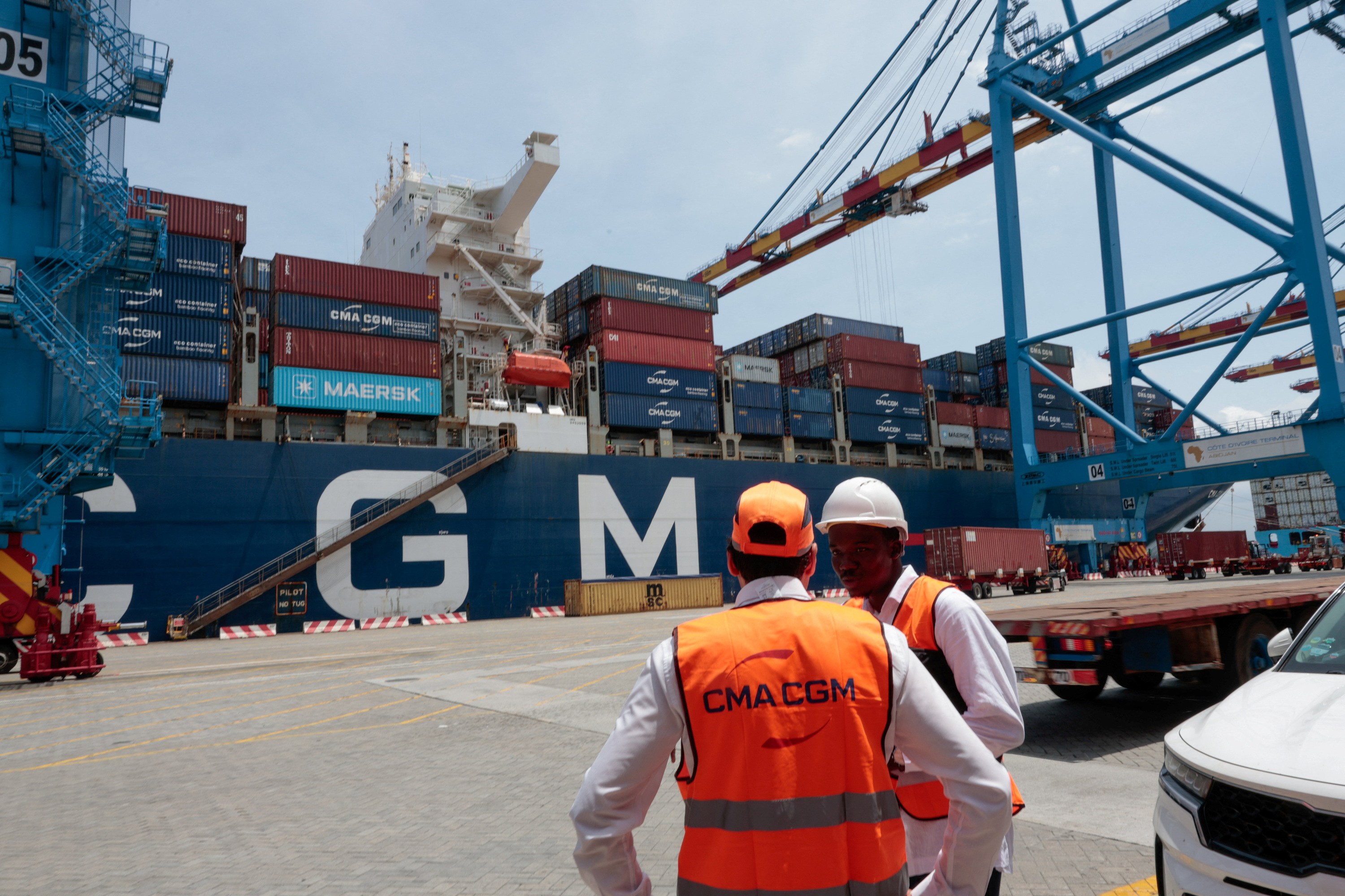 CMA CGM : le «Notre-Dame», plus grand porte-conteneurs français, arrive au Havre lundi