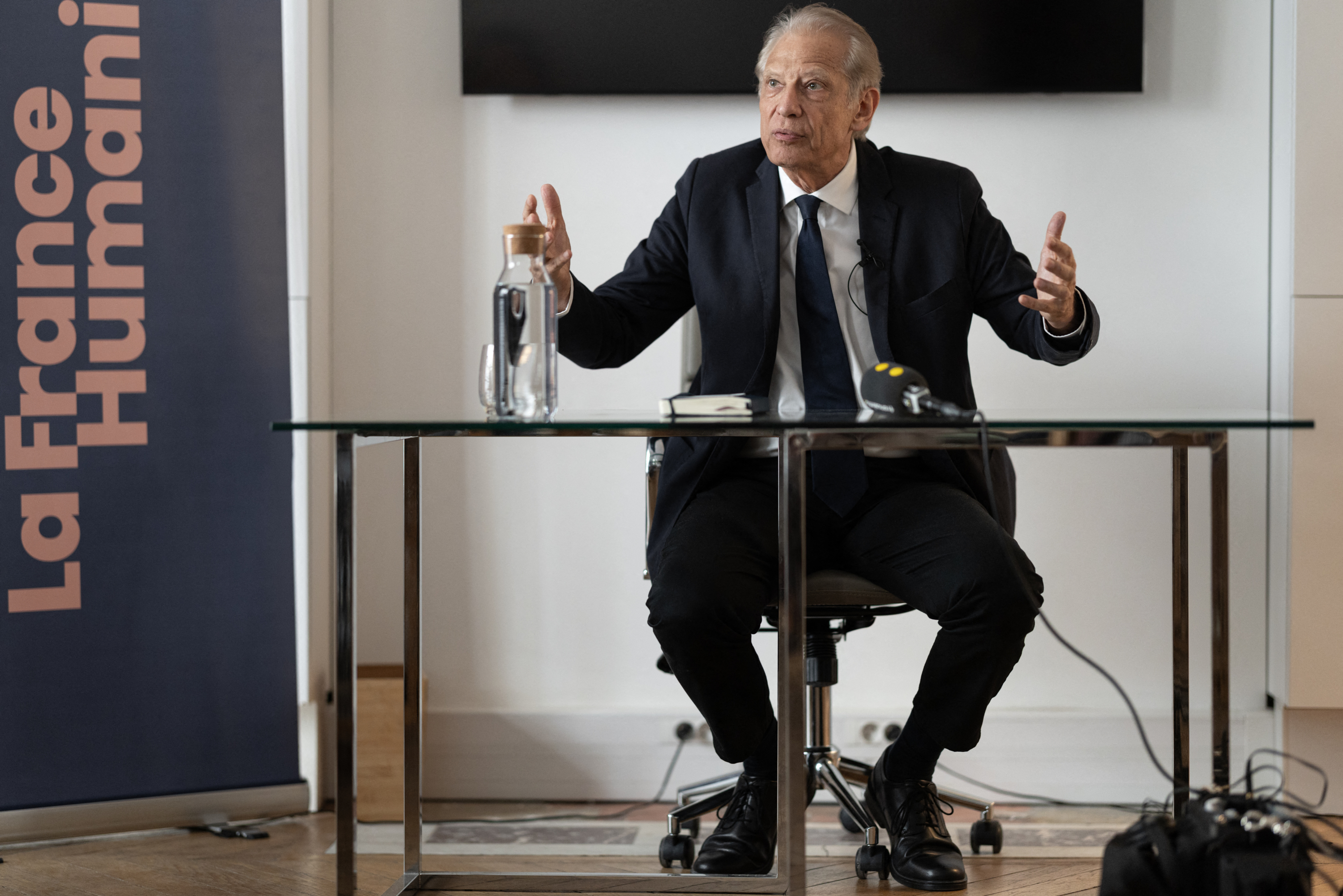 Dominique de Villepin estime que les candidats qui promettent de ne pas augmenter les impôts sont des «menteurs»