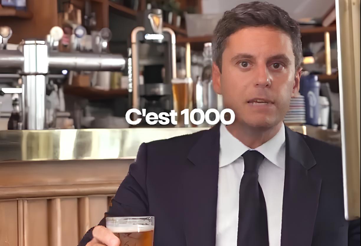 «Une table, un verre, des discussions en toute simplicité» : Gabriel Attal lance l’«opération 1000 bistrots» pour «prendre le temps de se parler» 缩略图