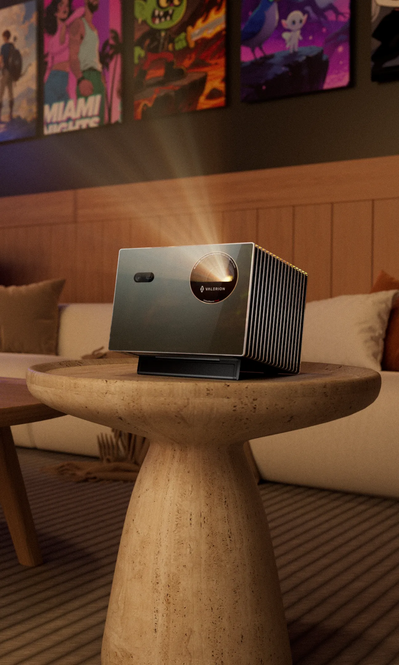 Deux mètres de recul, 254 cm d’image : ce vidéoprojecteur 4K triple laser perd 280 euros