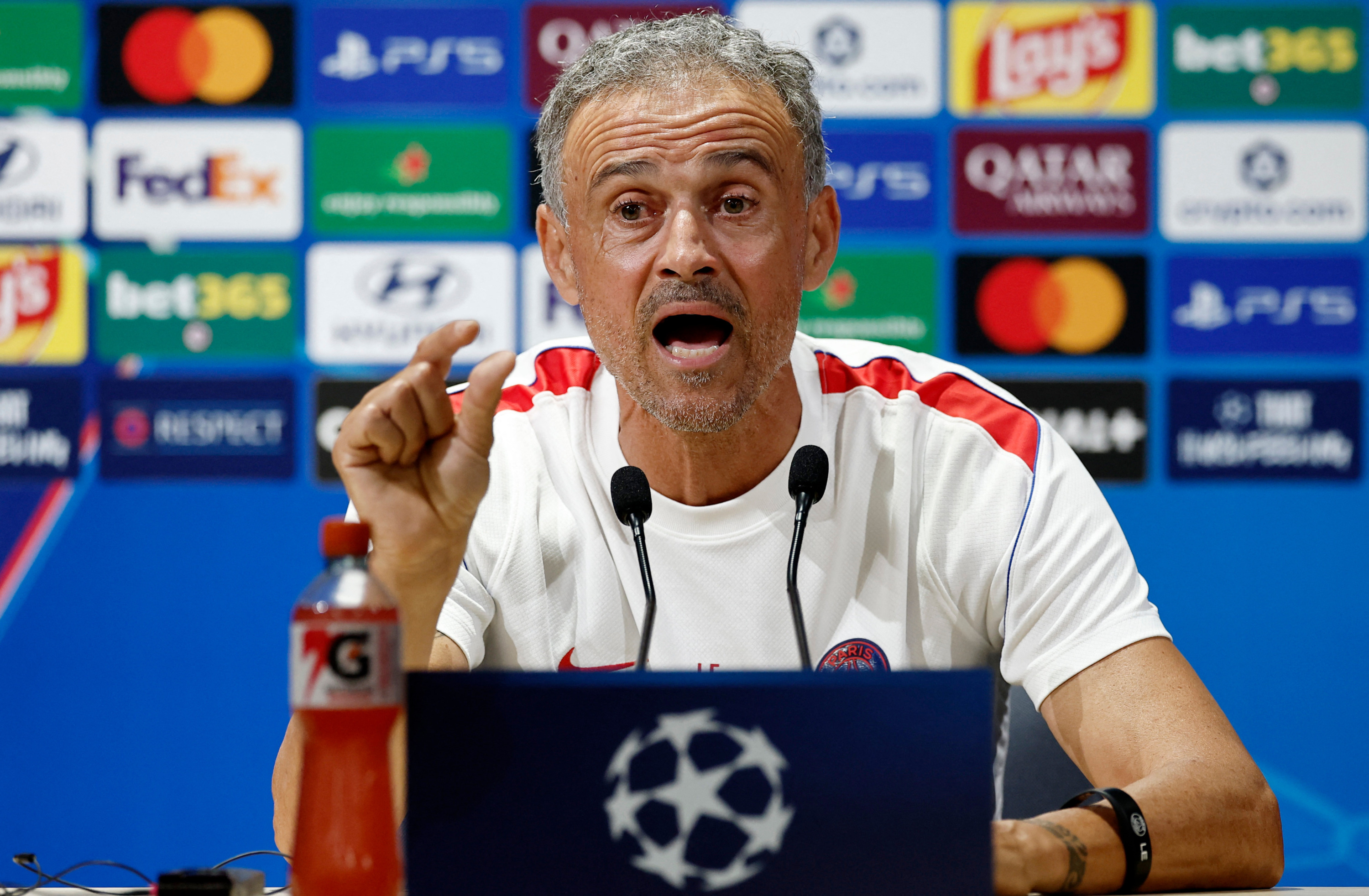 PSG-Slovan Bratislava : «Si on ne parle que de résultats, c’est un début de saison catastrophique, mais...», relativise Luis Enrique