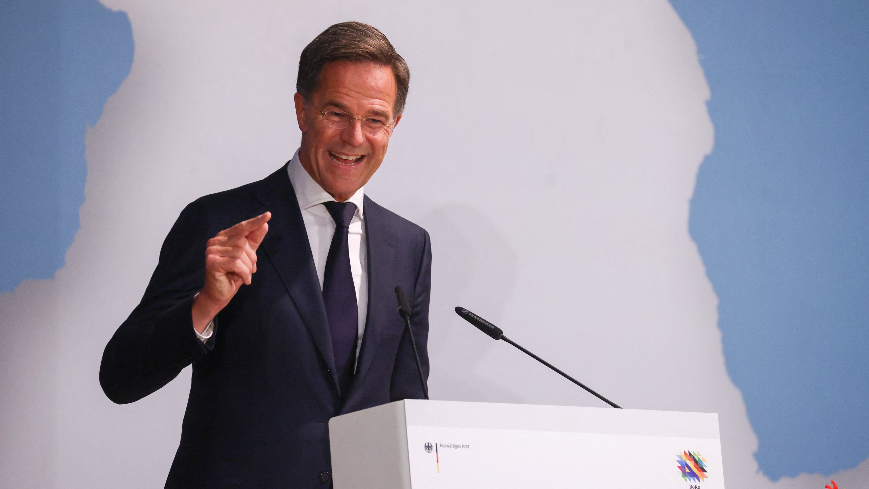 L'Otan restera «forte» quel que soit le résultat des élections en France, affirme Mark Rutte