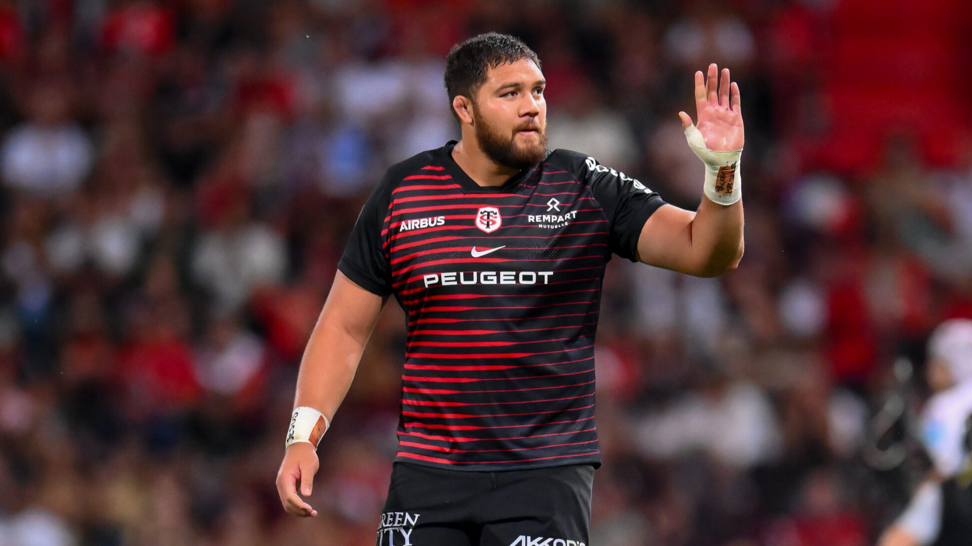 Rugby : coup dur pour Toulouse et le XV de France qui devront composer sans Meafou, touché à un genou