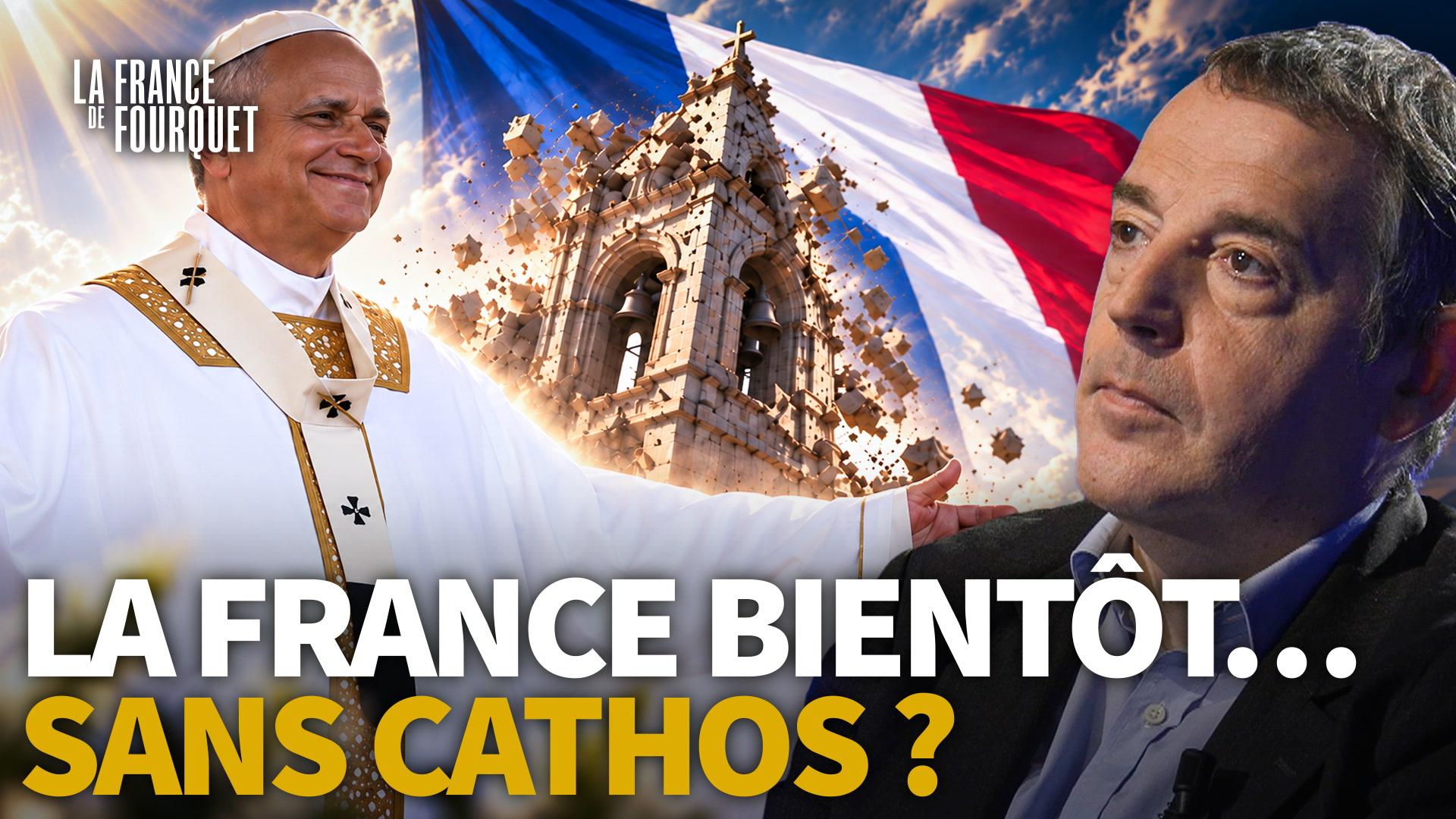 Visite du pape Léon XIV : le déclin du catholicisme en France est-il irréversible ? L’analyse de Jérôme Fourquet