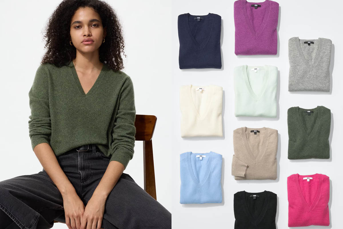 Parfait pour rester au chaud sans étouffer, ce pull en 100 % cachemire UNIQLO est tout doux et respirant