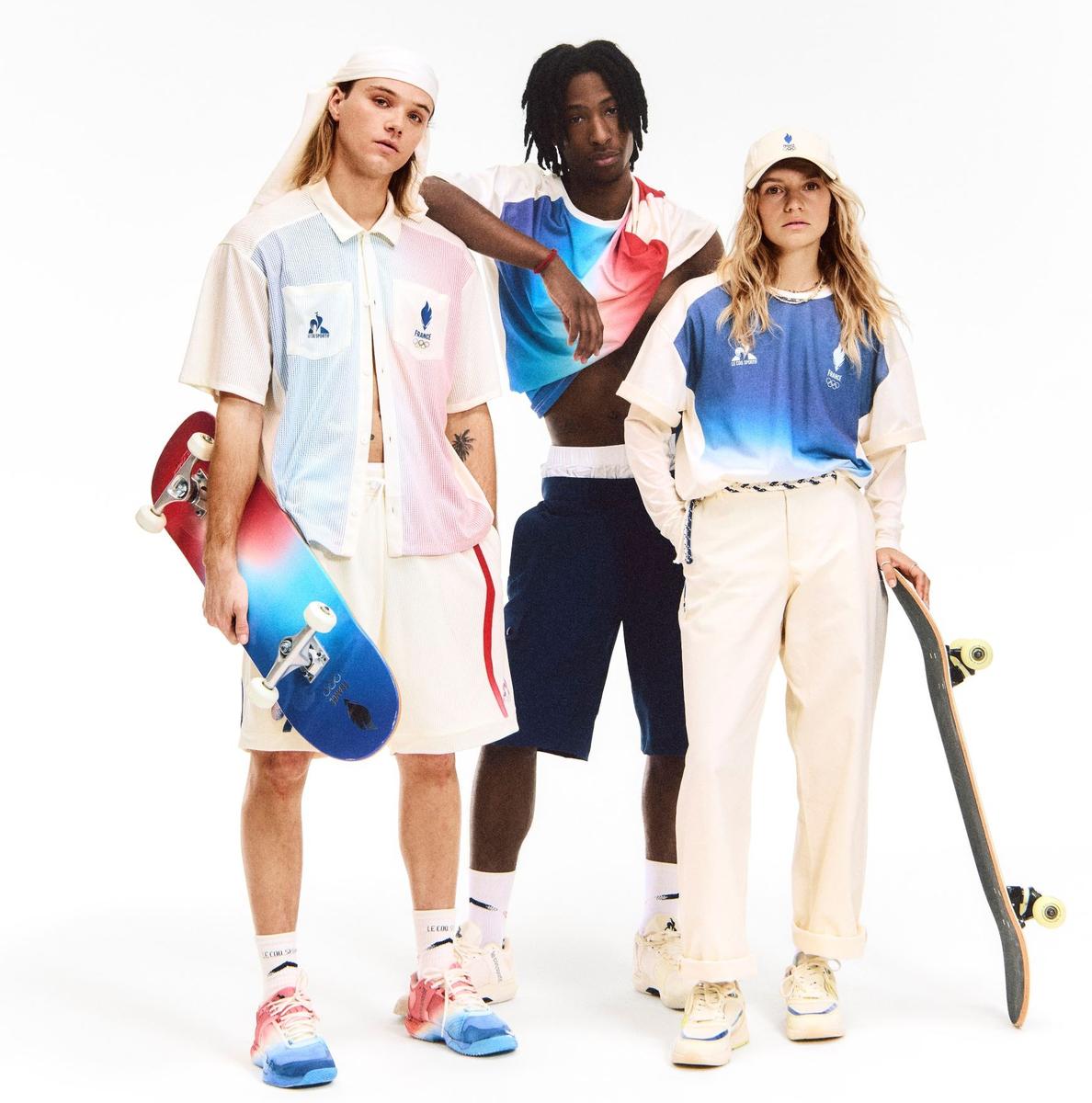 Des textiles d'athlètes pour les volontaires des JOP Paris 2024