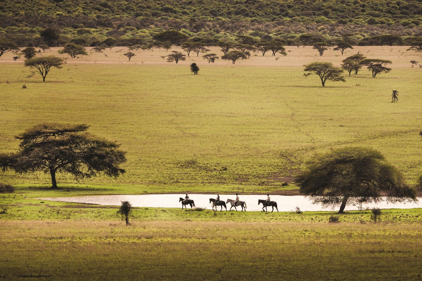 Safari équestre au Kenya, à la découverte d'une savane à perte de vue