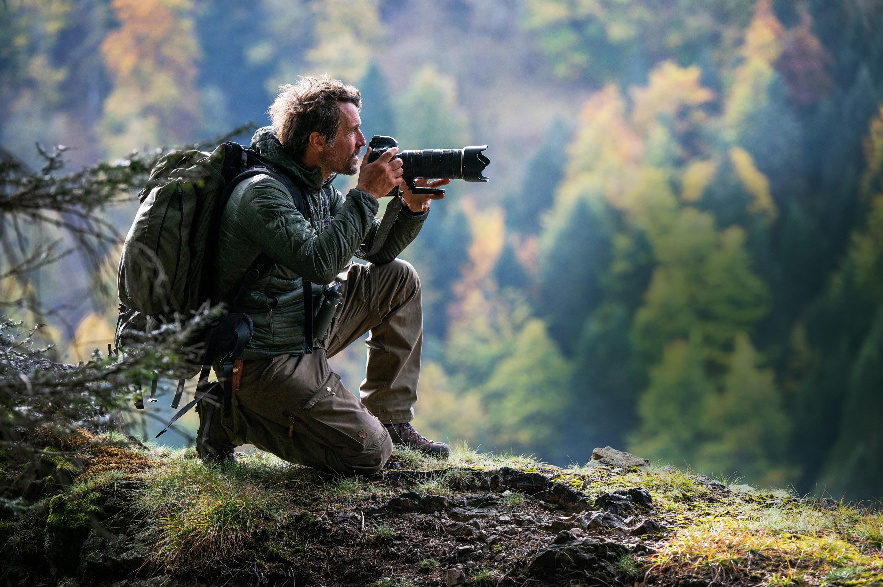 Dans Les Vosges Avec Le Grand Photographe Animalier Vincent Munier