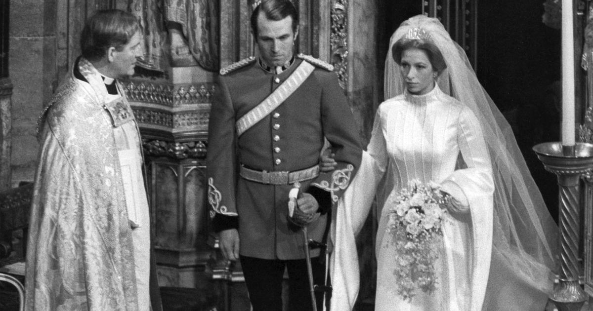 Le mariage de la princesse Anne d’Angleterre le 14 novembre 1973: une ...