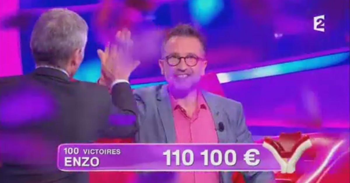 Tout Le Monde Veut Prendre Sa Place France 2 Enzo Décroche Sa 100e Victoire 0973