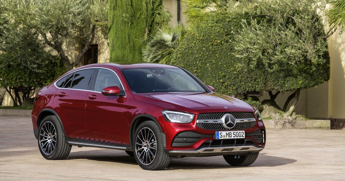 Le Mercedes GLC Coupé gonfle les pecs dans ses versions AMG