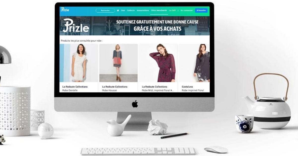 Soldes une plateforme d e commerce permet de faire un don sans