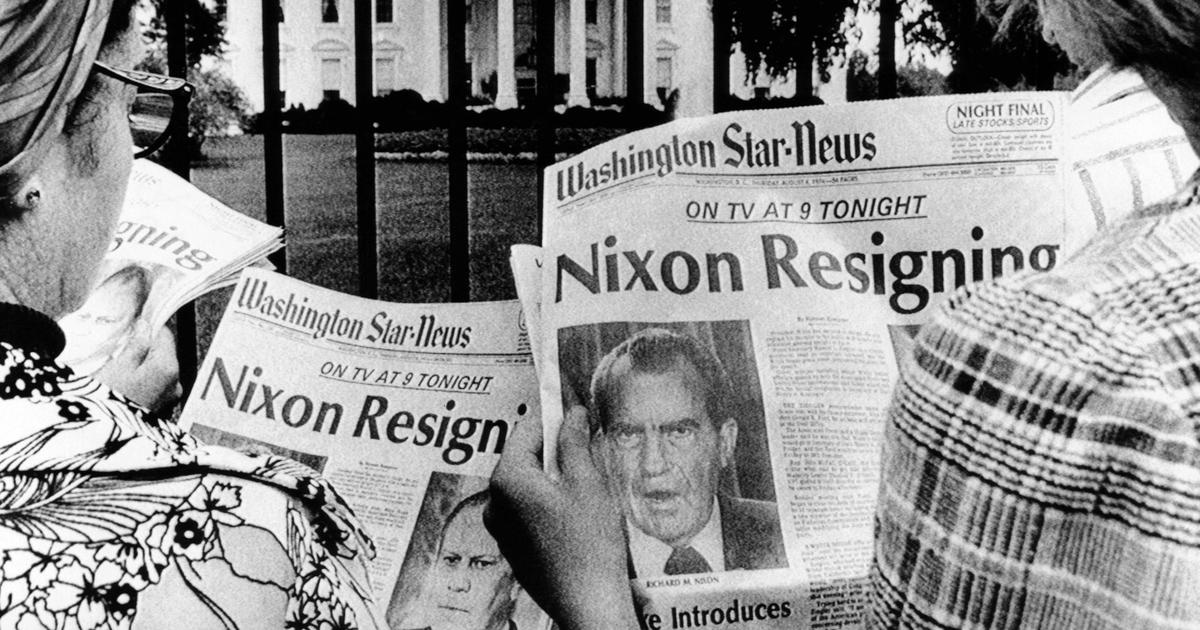 Scandale du Watergate Richard Nixon annonce sa démission le 8 août 1974