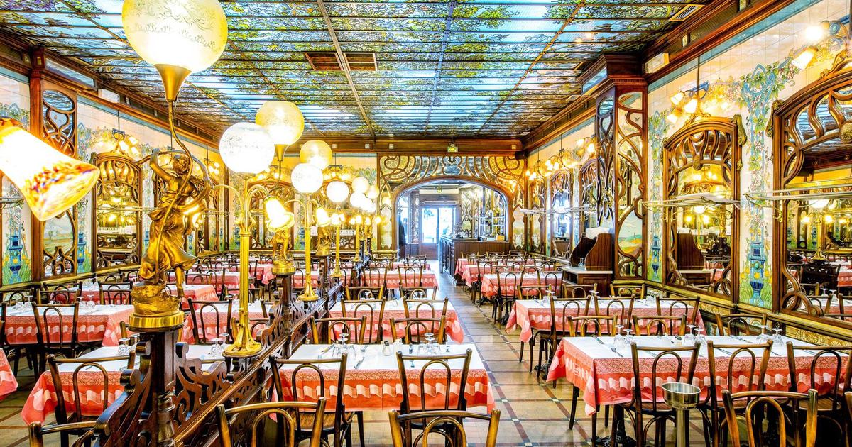 Bouillon Chartier Montparnasse, fabuleux décor Art nouveau, pour un menu à 18,10 €