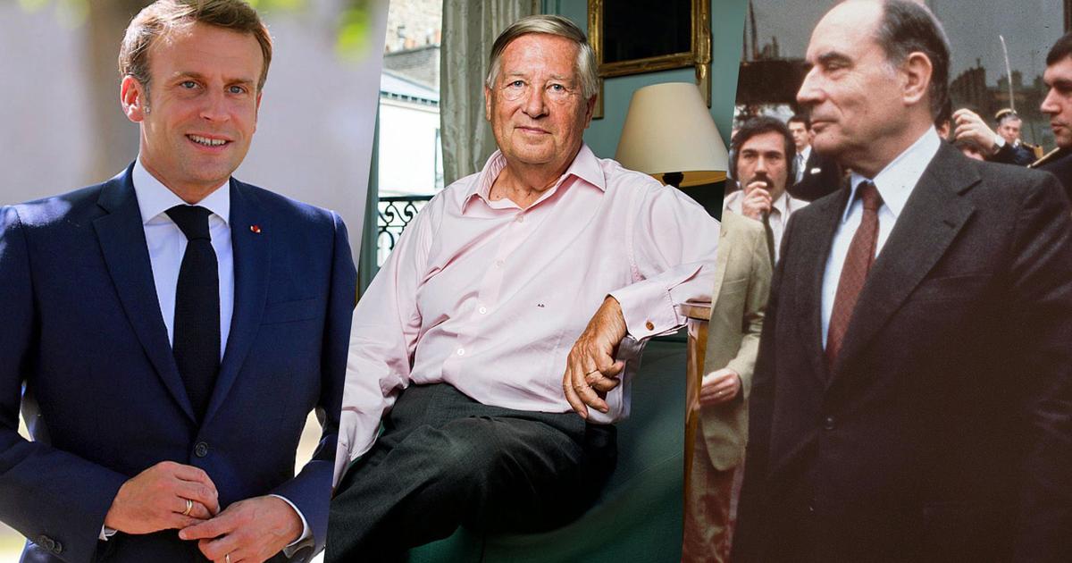 Emmanuel Macron, Alain Duhamel et François Mitterrand... Les