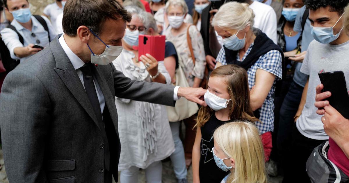 À SaintCirqLapopie, la carte postale politique de Macron