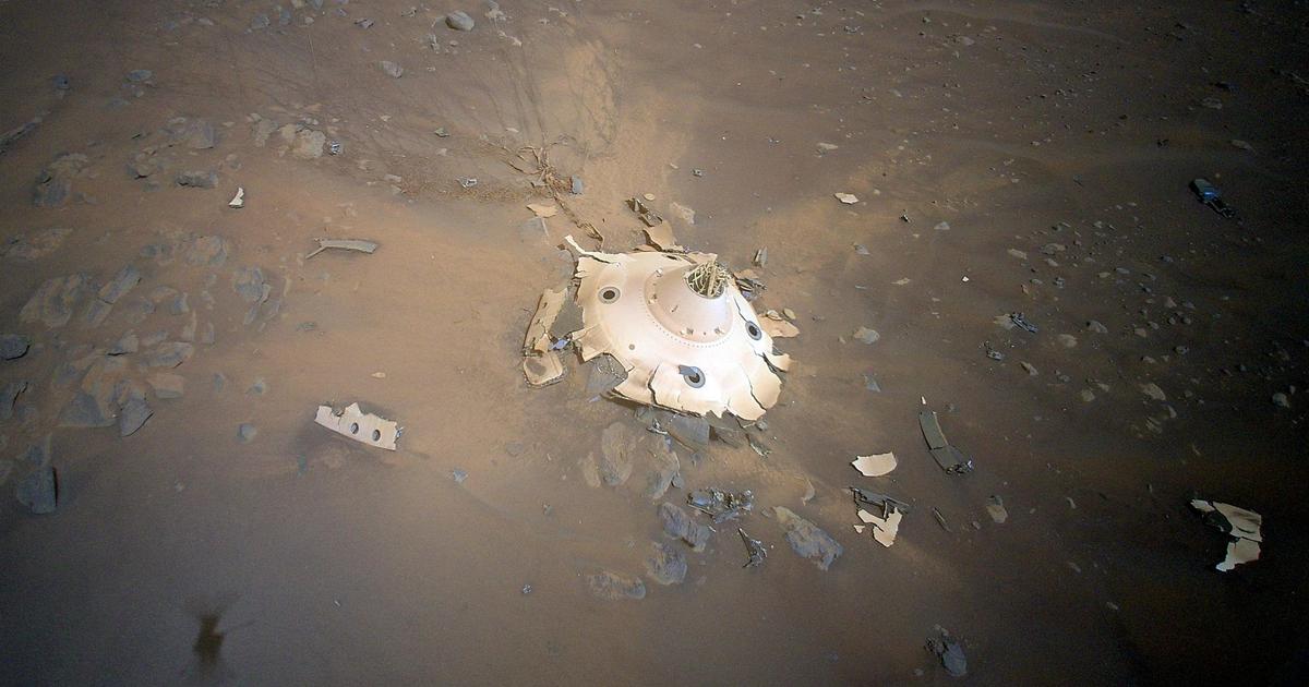 Perseverance-Kapsel wurde auf dem Boden des Mars gefunden