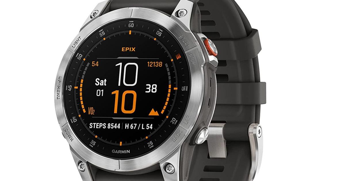 Amazon: La Montre Connectée Garmin Epix Est à Prix Réduit Pour Une ...