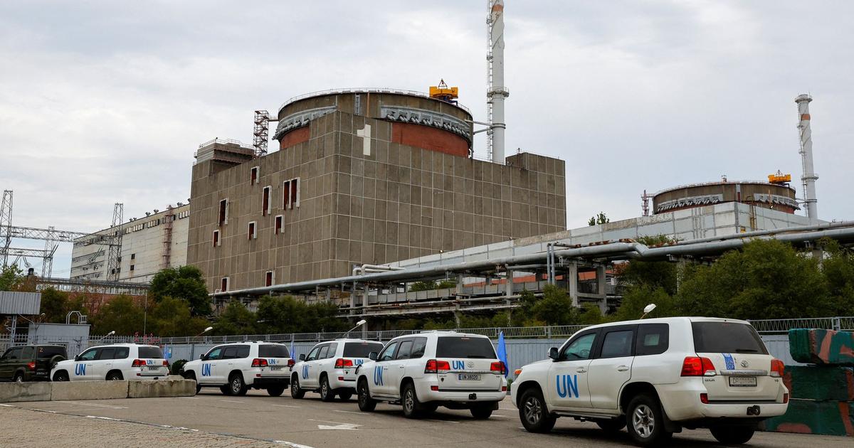 In Ukraine, The IAEA Inspects The Zaporizhia Nuclear Power Plant - The ...