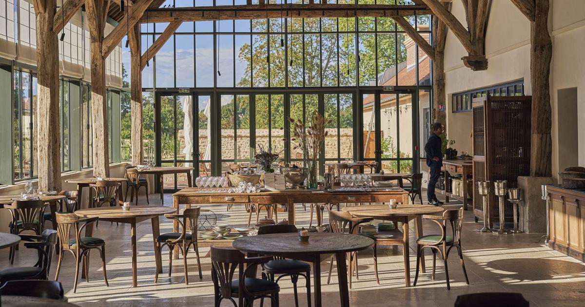 Au restaurant Le Doyenné, le potager