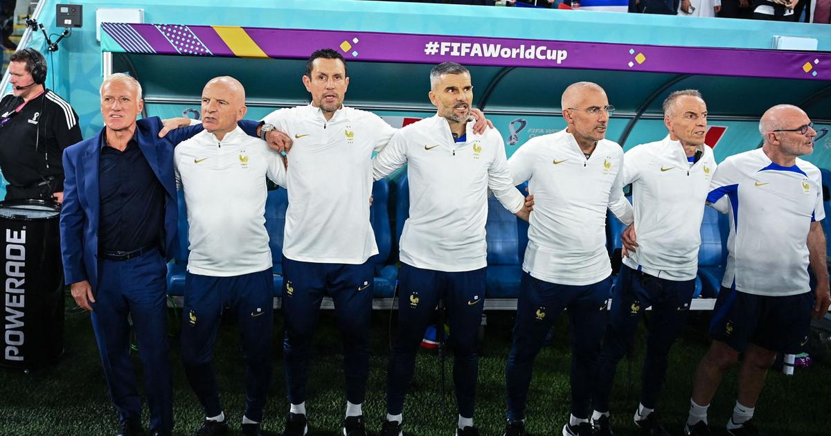 World Cup.  these men in the shadows who (also) defeat the French team
