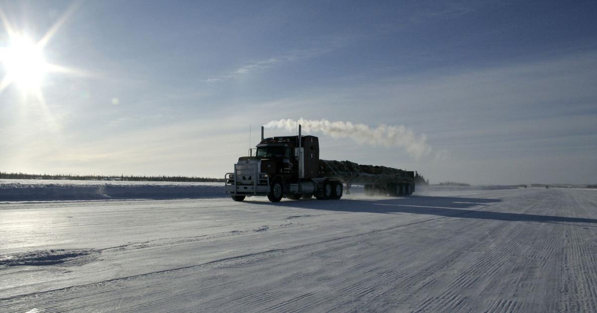 Arctic ice roads in jeopardy