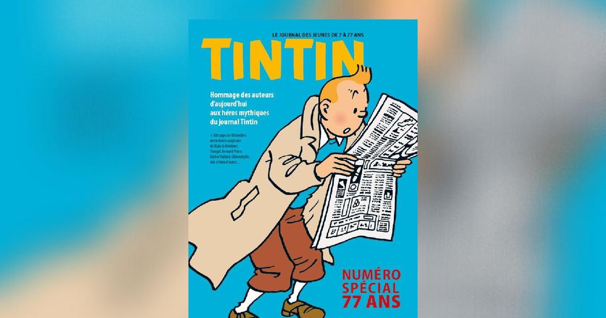 Le journal Tintin revient après 35 ans d'absence