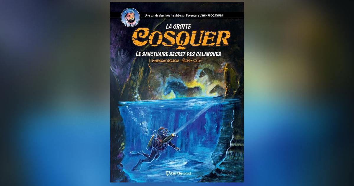 The incredible saga of the cosquer cave in comics