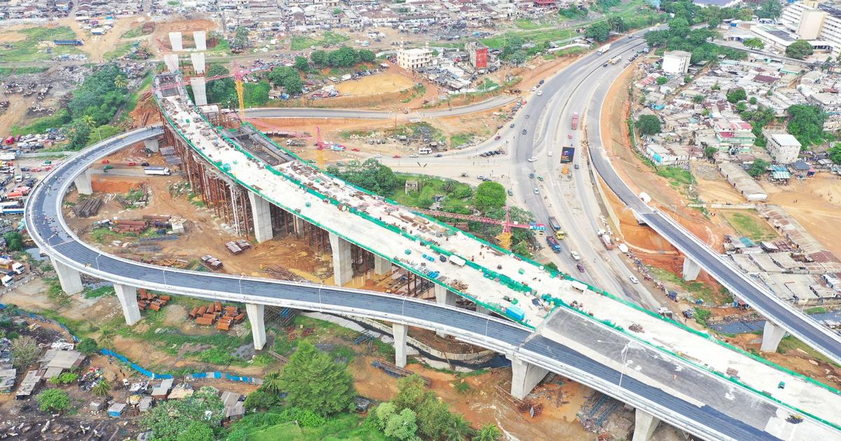 Abidjan, a vast open-air construction site before the 2024 Nations Cup