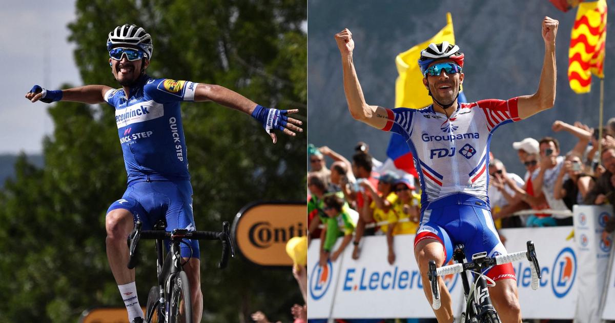 Alaphilippe et Pinot pr ts faire battre le c ur du Tour de France