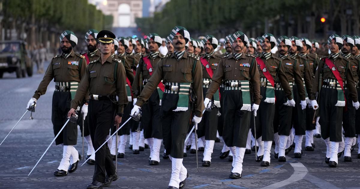 India is in the spotlight at the July 14 parade