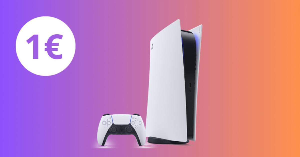 PS5: Quelle est l’offre promo pour bénéficier de la console Sony à 1€?