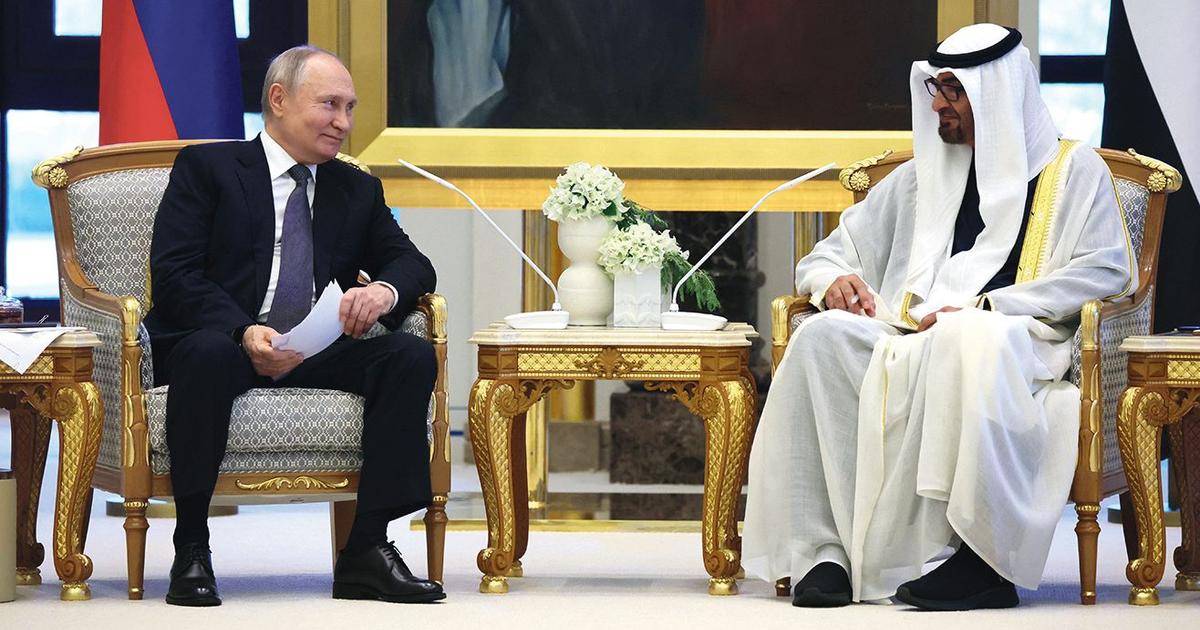 Putin in the Emirates and Saudi Arabia, the Middle East conflict in the background
