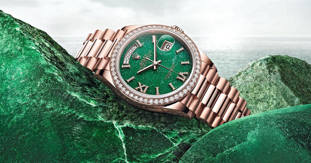 Horlogerie au rayon vert