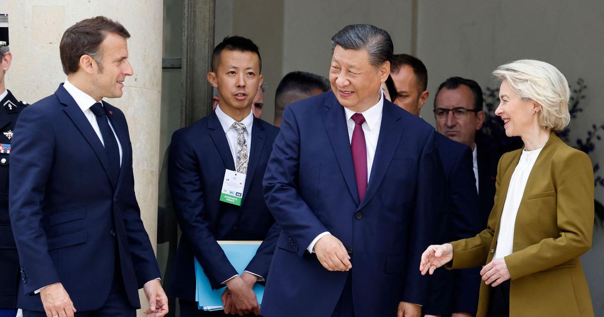 Emmanuel Macron e Ursula von der Leyen mostrano la loro risolutezza contro Xi Jinping