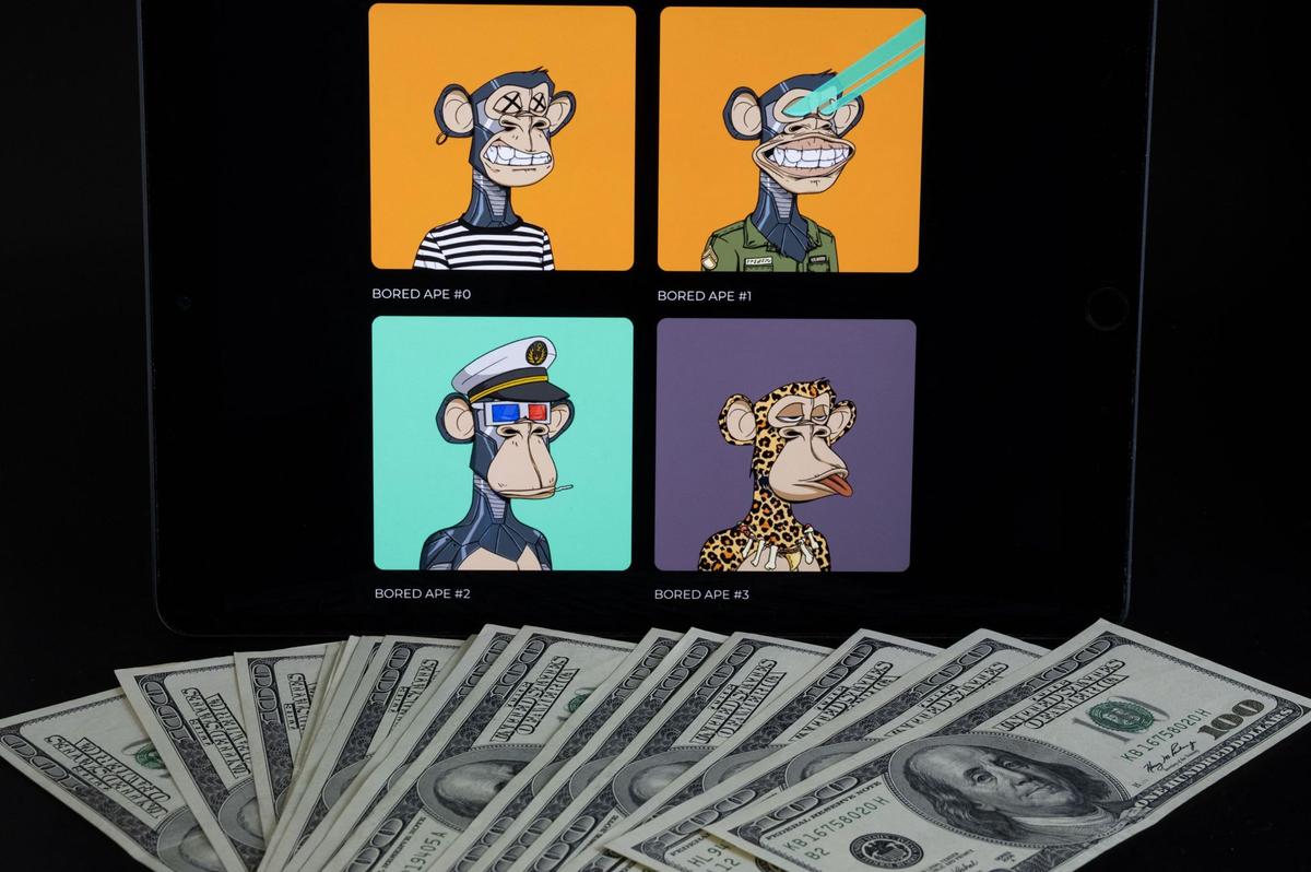 NFT: les créateurs de Bored Ape valorisés 4 milliards de dollars