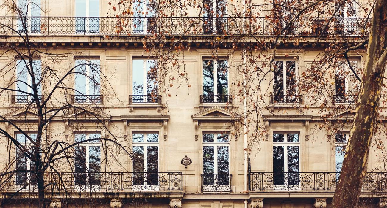 Photo d’illustration d’une façade d’un immeuble Parisien.