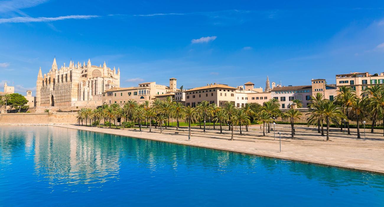Palma Majorque, ville de 400.000 habitants, capitale de l’archipel des îles Baléares (Espagne).