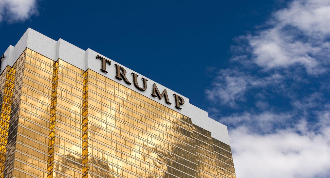 Une tour Trump, dans la ville de Las Vegas.