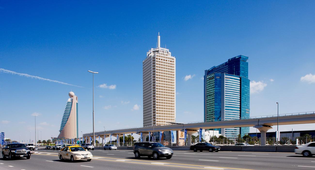 Le Dubaï World Trade Centre construit en 1979 est l’une de ces tours «historiques», la plus haute de la ville jusqu’en 1999.
