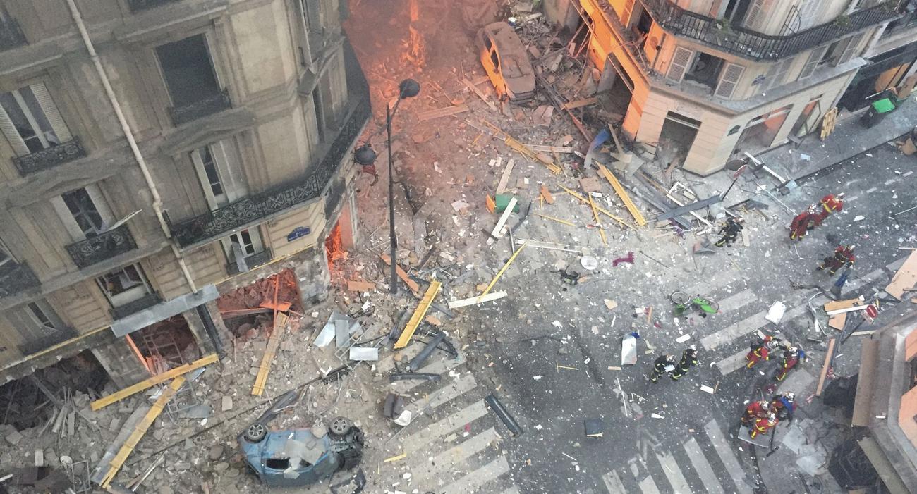 Rue de Trévise et aux alentours, douze immeubles ont été frappés d’interdiction d’habiter par la préfecture de police de Paris