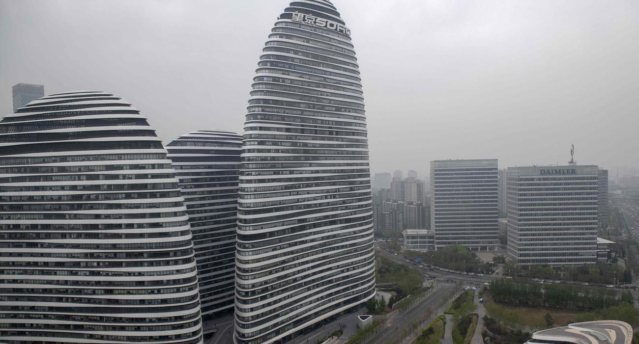Cet ensemble immobilier, dessiné par l’architecte Zaha Hadid, ne serait pas «feng shui» selon un blogueur chinois.