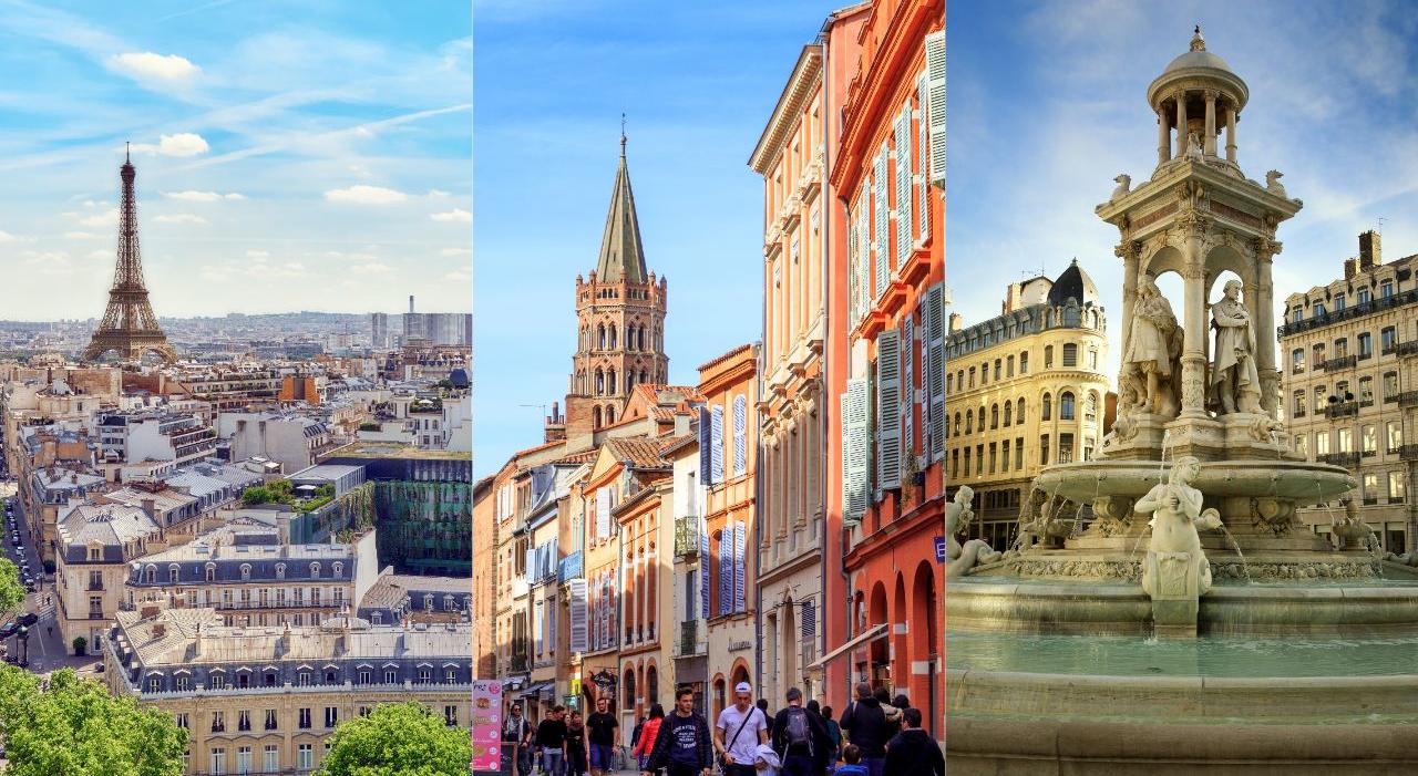 Paris, Toulouse et Lyon: les trois villes qui ont attiré le plus d’étudiants en 5 ans