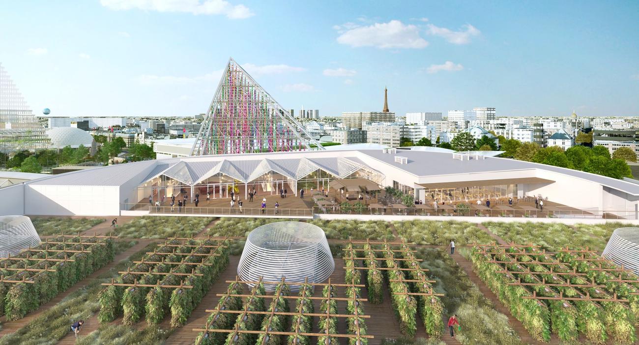 La future ferme urbaine de Paris Expo