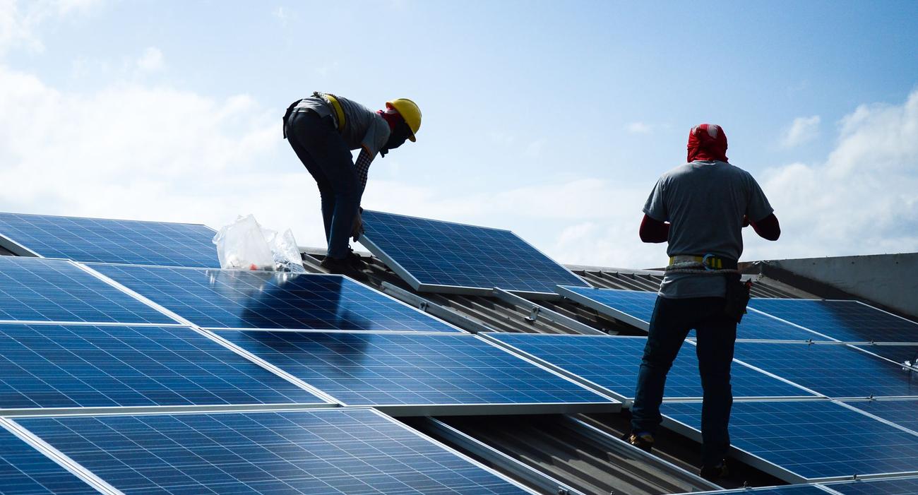 La médiathèque de Roubaix avait été équipée de 187 panneaux solaires pour un montant investi de 103.000 euros <i>(photo d’illustration)</i>.