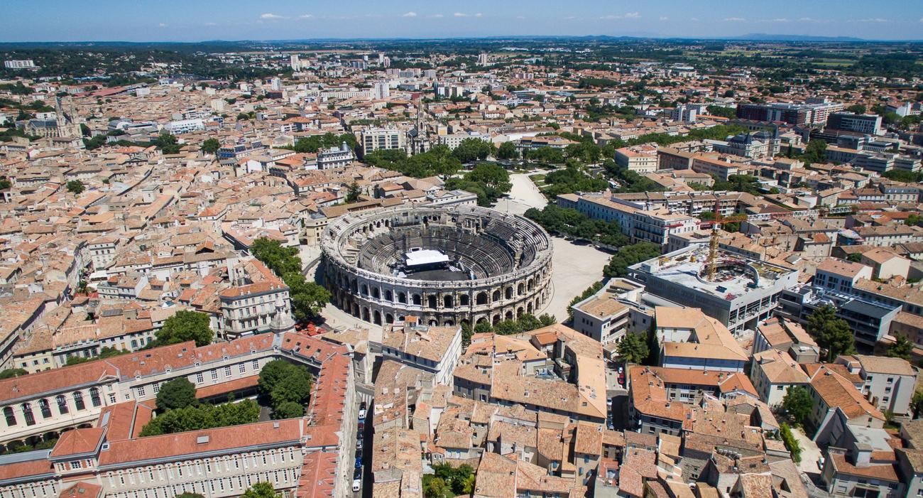 C’est à Nîmes (notre photo) que la fiscalité locale pèse le plus lourd en nombre de mensualités.